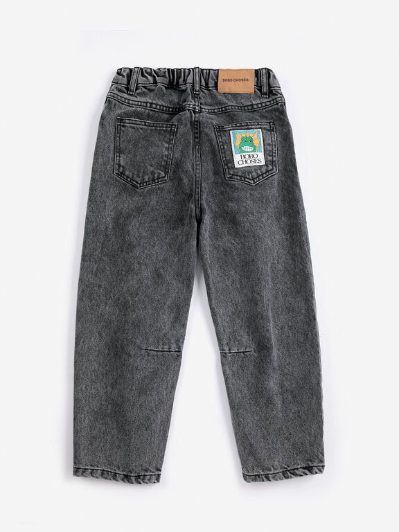 Bobo Choses beast tag denim pants // kids