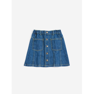 Bobo Choses booo bo choses tag denim skirt // kids