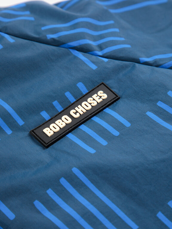 Bobo Choses almost moire all over reversible anorak green // kids