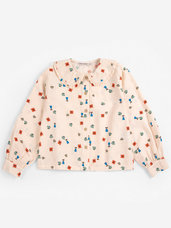 Bobo Choses blossom all over blouse // kids