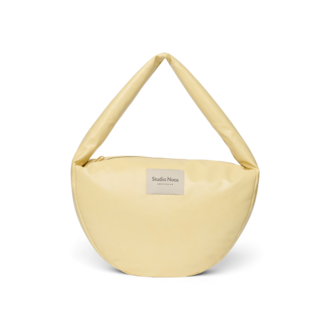 Studio Noos vegan leather cross body bag // butter yellow