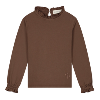 Charlie Petite juniper longsleeve // brown