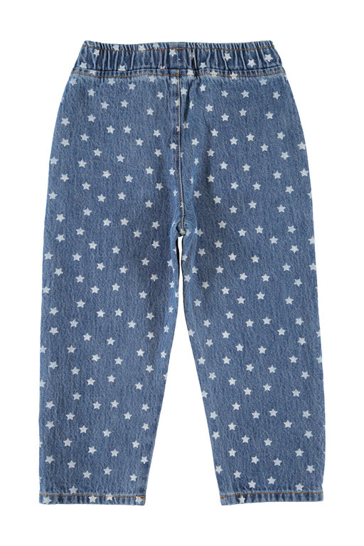Piupiuchick trousers // washed navy denim with stars