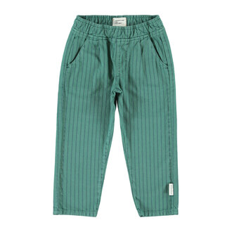 Piupiuchick trousers // green with black stripes