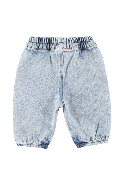 Piupiuchick baby trousers // faded light blue denim