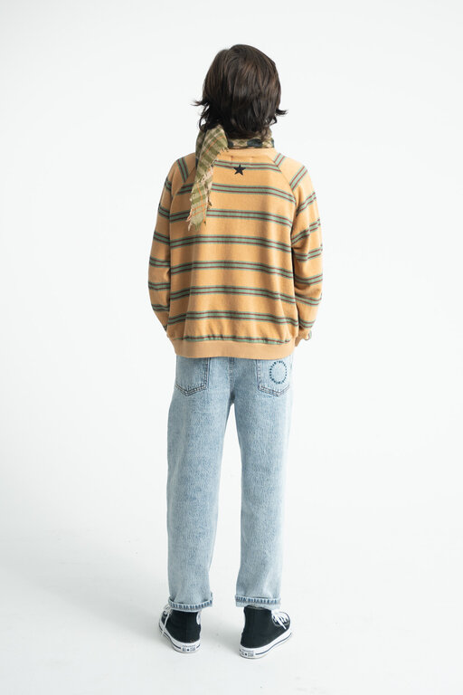 Piupiuchick unisex trousers // faded light blue denim