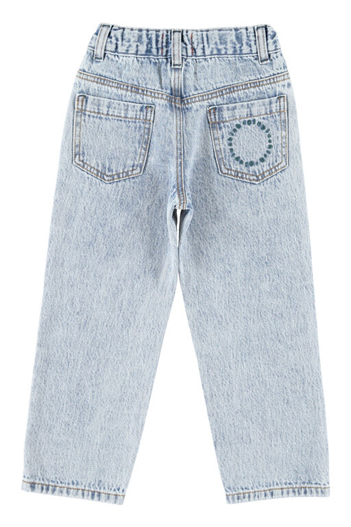 Piupiuchick unisex trousers // faded light blue denim