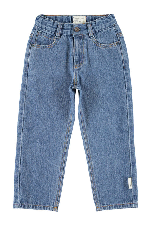 Piupiuchick unisex trousers // washed navy denim