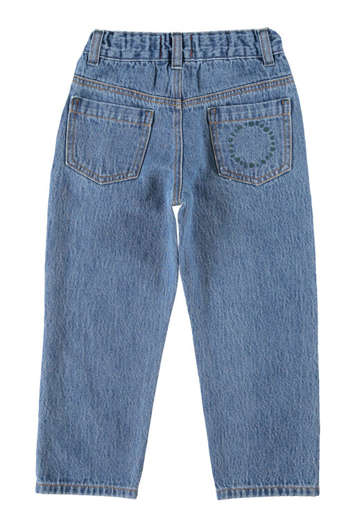 Piupiuchick unisex trousers // washed navy denim