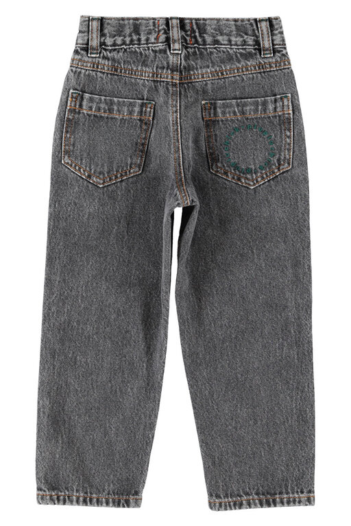 Piupiuchick mom fit trousers //  washed black denim