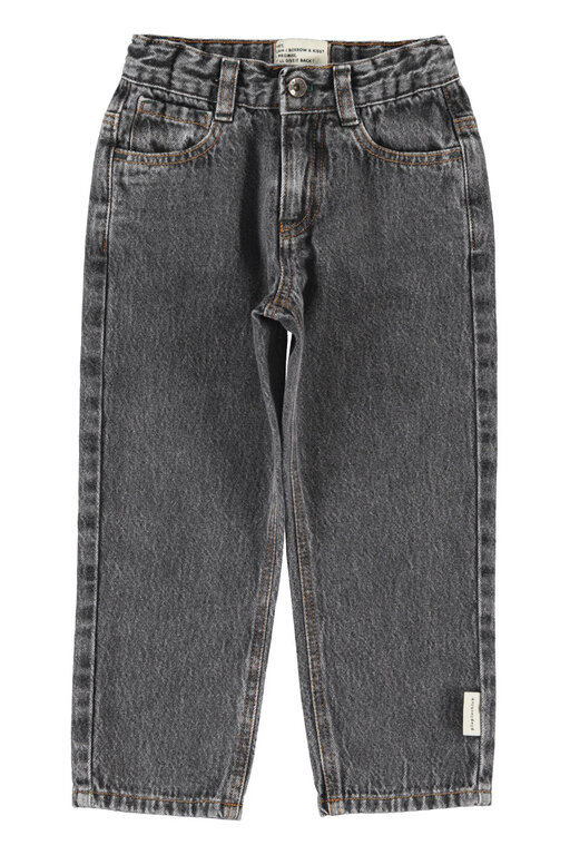 Piupiuchick unisex trousers // grey denim