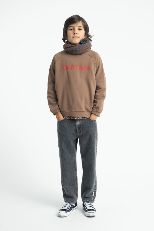 Piupiuchick unisex trousers // grey denim