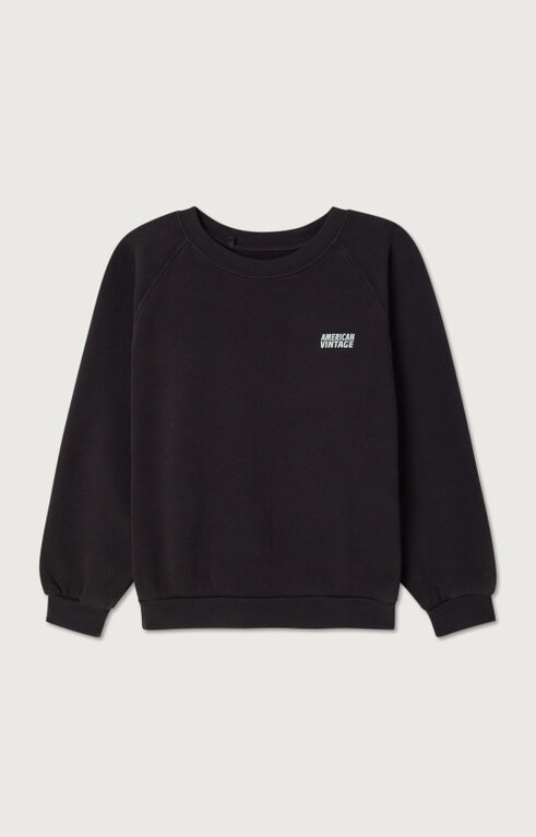 American Vintage izubird sweater // charbon vintage