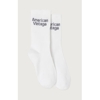 American Vintage clypsun socks // blanc
