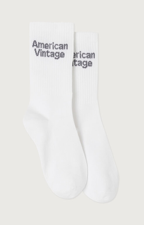 American Vintage clypsun socks // blanc