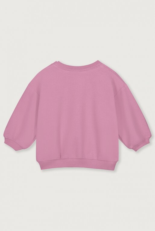 Gray Label baby dropped shoulder sweater // bubblegum