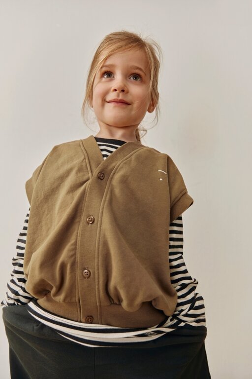 Gray Label oversized spencer cardigan // woody