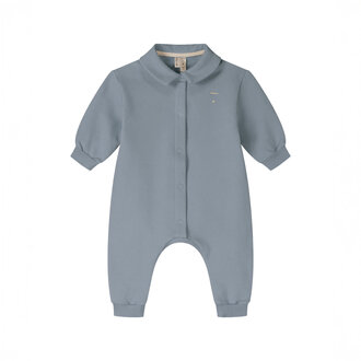 Gray Label baby collar suit // stone gray