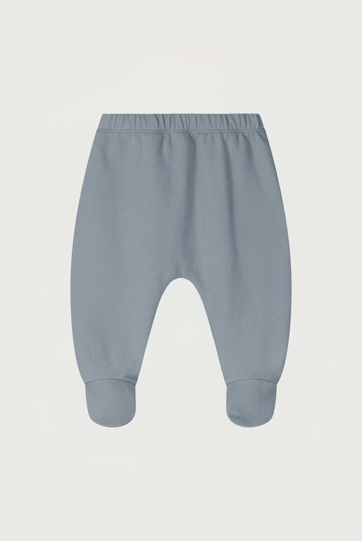 Gray Label baby balloon fit footies // stone gray