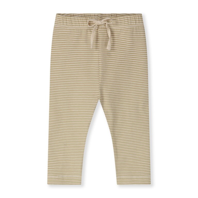 Gray Label baby leggings // cookie / cream