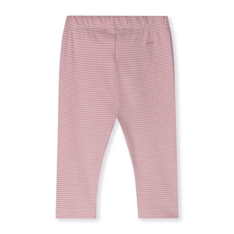 Gray Label baby leggings // bubblegum / cream