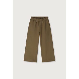 Gray Label straight pants with slit // woody