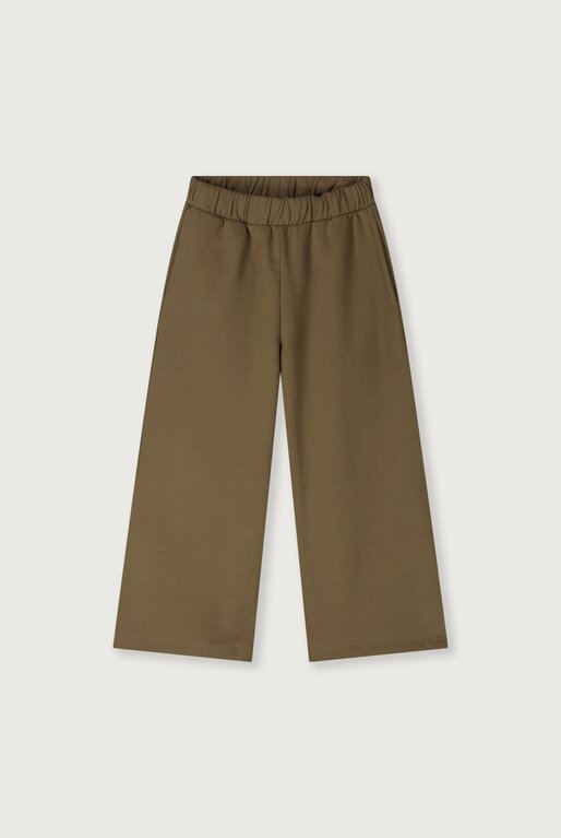 Gray Label straight pants with slit // woody