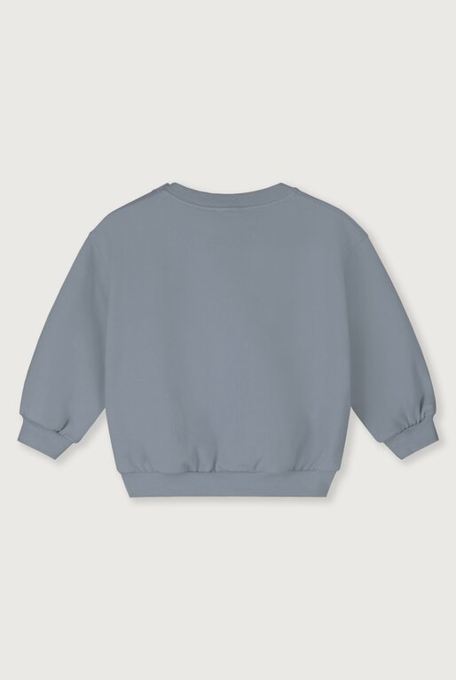 Gray Label baby dropped shoulder sweater // stone gray