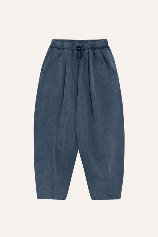 The Campamento blue washed trousers // blue