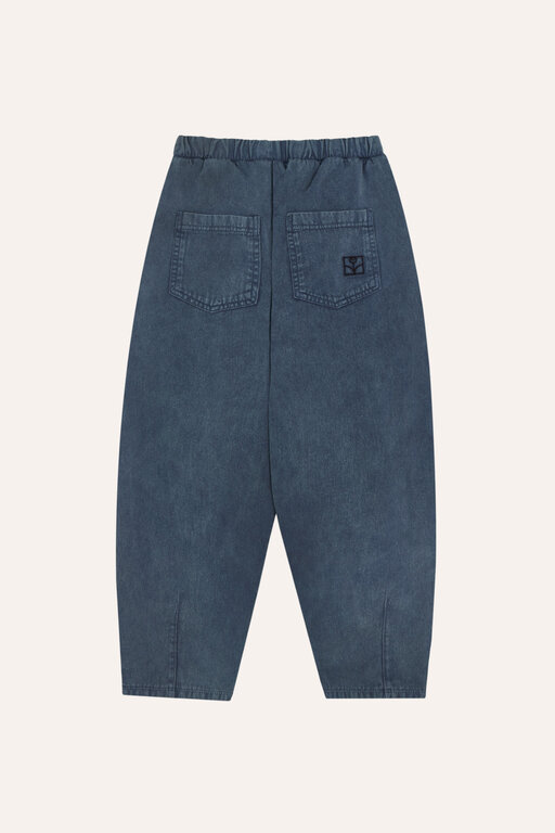 The Campamento blue washed trousers // blue