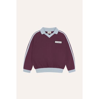 The Campamento burgundy polo // burgundy