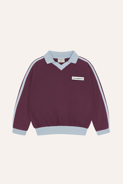 The Campamento burgundy polo // burgundy