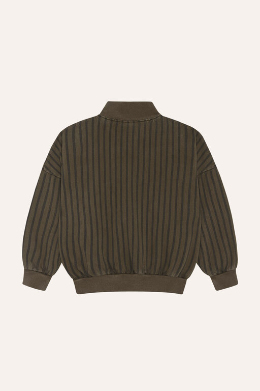 The Campamento stripes sweatshirt //  green