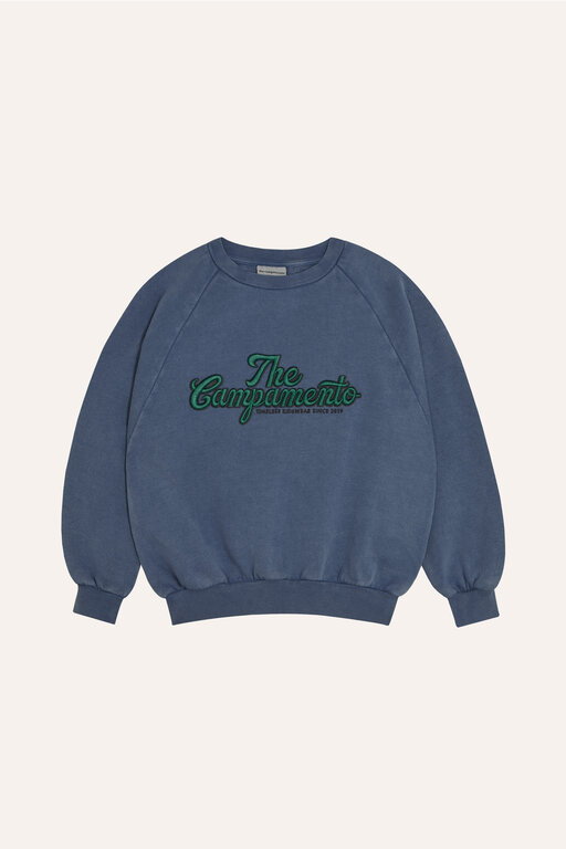 The Campamento blue sweatshirt // blue
