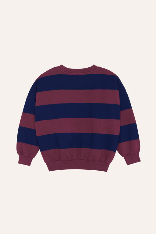 The Campamento blue stripes sweatshirt // blue