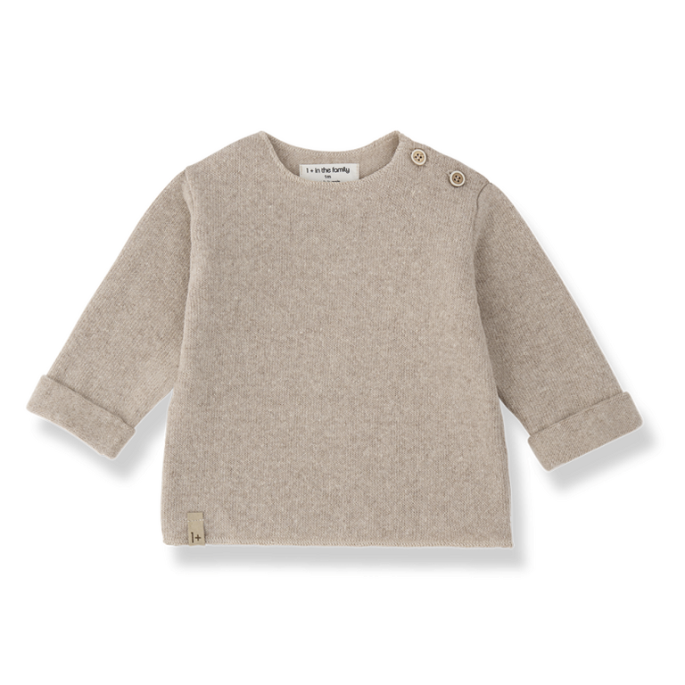1+ in the family carcassonne longsleeve // beige