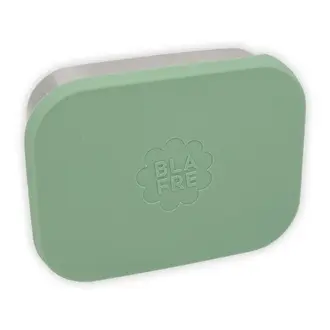 Blafre stainless steel lunch box with silicone lid // light green