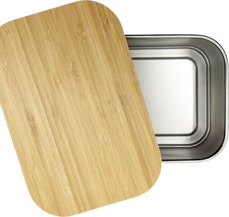 Smikkels lunchbox bamboo deksel groen // 900ml