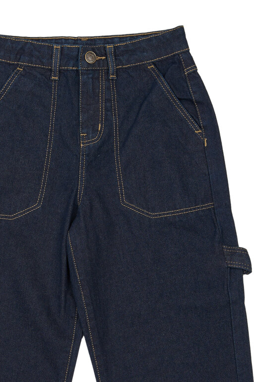 The New Bern baggy fit worker jeans // unwashed blue