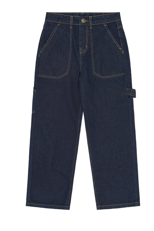 The New Bern baggy fit worker jeans // unwashed blue