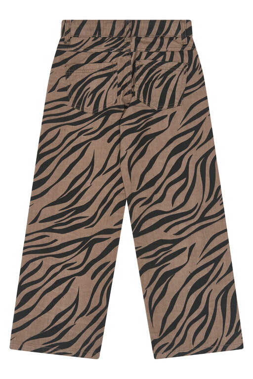 The New Vanya wide fit jeans // taupe gray AOP
