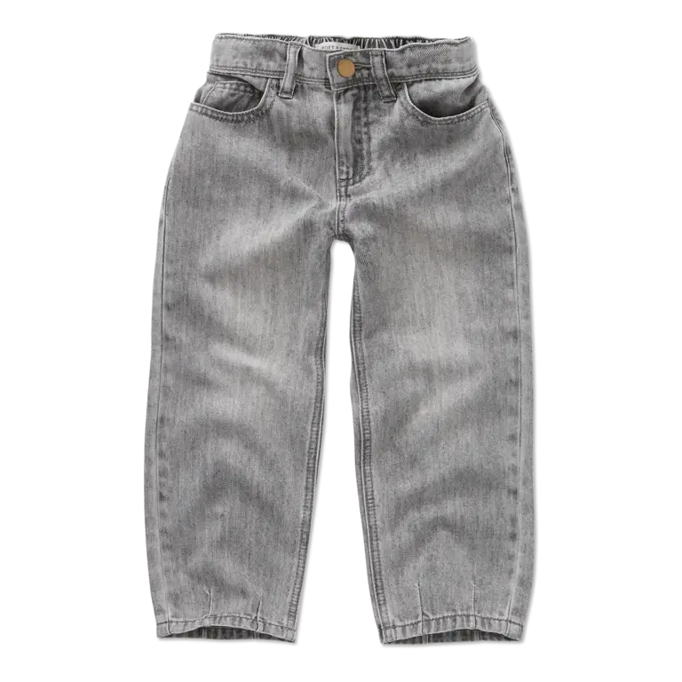 Sproet & sprout loose denim pants // grey denim