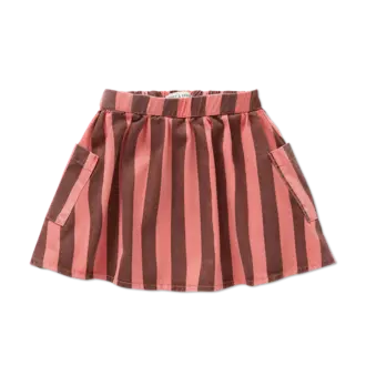 Sproet & sprout striped denim skirt // blue denim