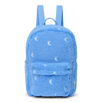 Studio Noos teddy midi backpack // moon light blue