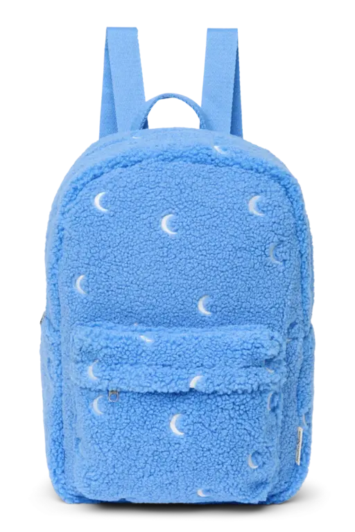 Studio Noos teddy midi backpack // moon light blue