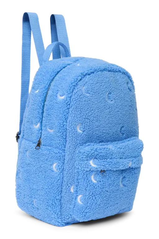 Studio Noos teddy midi backpack // moon light blue