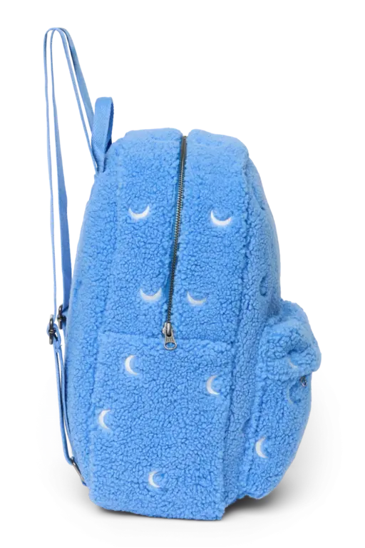 Studio Noos teddy midi backpack // moon light blue