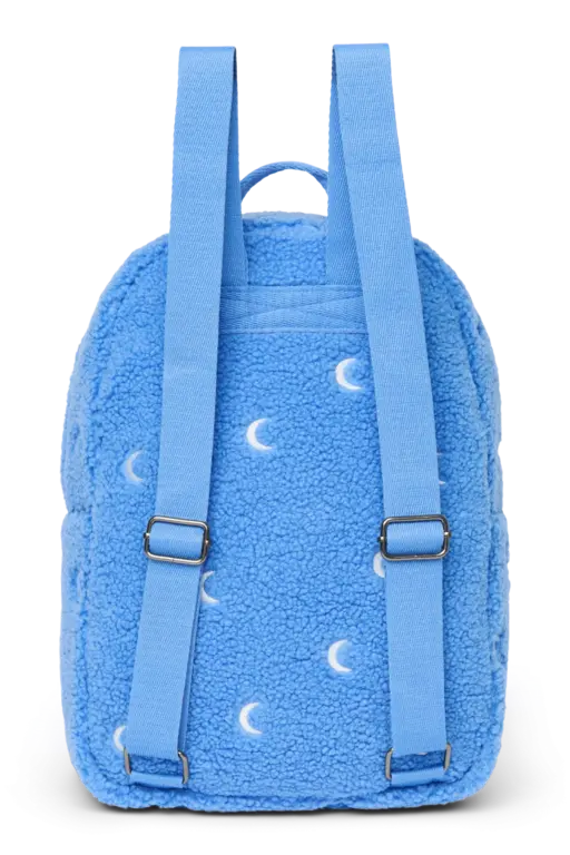 Studio Noos teddy midi backpack // moon light blue