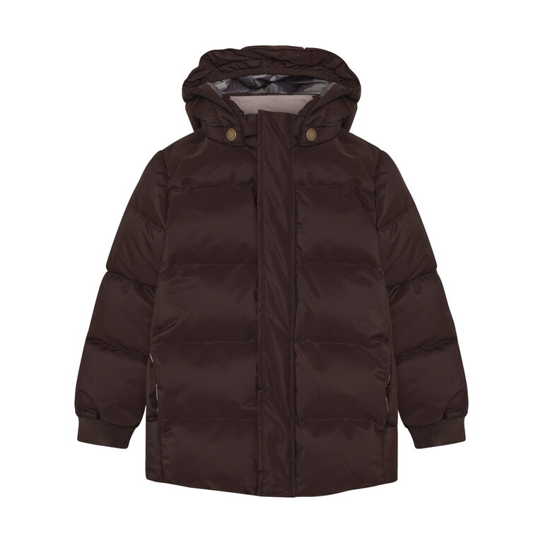 Enfant jacket quilt solid // coffee bean