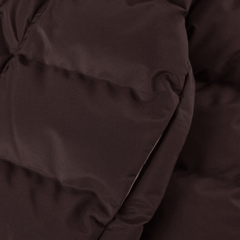 Enfant jacket quilt solid // coffee bean